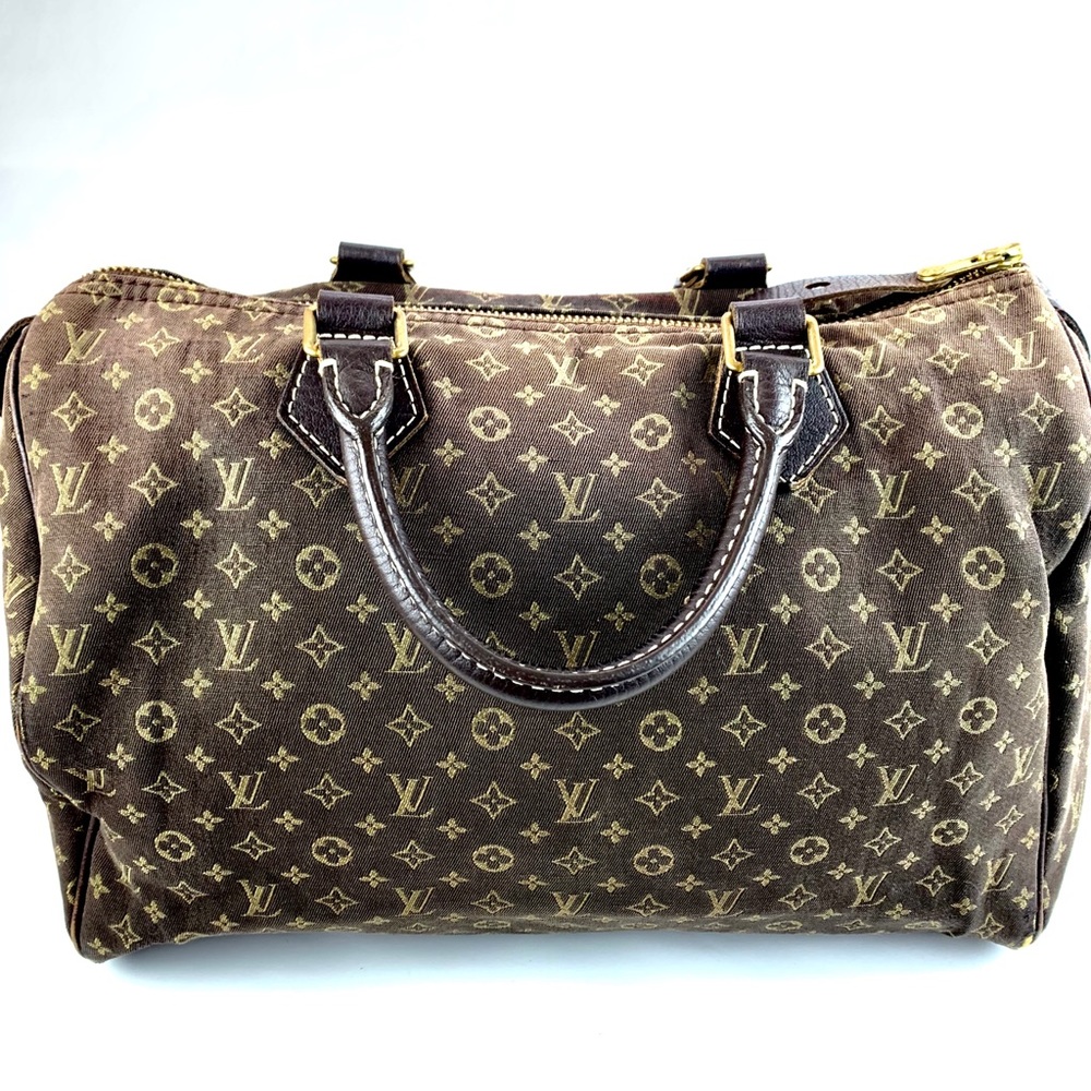 Louis Vuitton satchel bag 30 canvas Boston bag - Picture 7 of 8